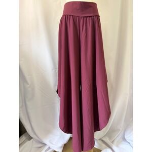 HALARA Wide Leg Jumpsuit Pants in Deep Wine